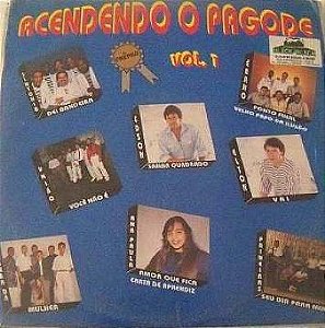 Disco de Vinil Acendendo o Pagode Vol 1 Interprete Varios [usado]