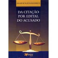 Livro da Citação por Edital do Acusado Autor Nascimento, Adilson de Oliveira (2004) [usado]