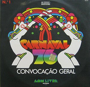 Disco de Vinil Carnaval 76 Convocacao Interprete Varios (1975) [usado]