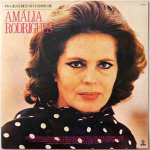 Disco de Vinil Amália Rodrigues - os Grandes Sucessos de Amália Rodrigues Interprete Amália Rodrigues (1987) [usado]