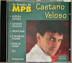 Cd Caetano Veloso - os Grandes da Mpb - Caetano Veloso Interprete Caetano Veloso (1996) [usado]