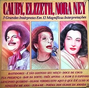 Disco de Vinil Cauby, Elizeth, Nora Ney Interprete Varios [usado]