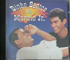 Cd Dinho Santos e Marcio Jr. Interprete Dinho Santos e Marcio Jr. (2002) [usado]