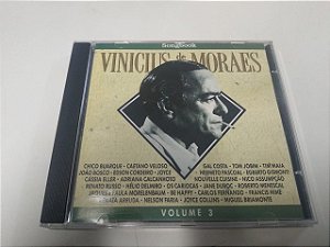 Cd Songbook Vinicius de Moraes Volume 3 Interprete Vinicius de Moraes [usado]