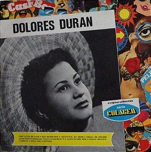 Disco de Vinil Dolores Duran - Dolores Duran Interprete Dolores Duran (1972) [usado]