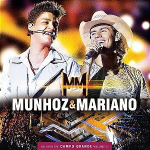 Cd Munhoz e Mariano ao Vivo em Campo Grande Vol Ii Interprete Munhoz e Mariano (2012) [usado]