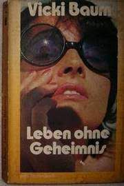 Livro Leben Ohne Geheimnis Autor Baum, Vicki (1979) [usado]