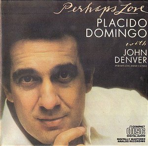 Cd Placido Domingo With John Denver - Perhaps Love Interprete Placido Domingo [usado]