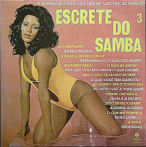 Disco de Vinil Escrete do Samba Interprete Conjunto Explosao do Samba (1977) [usado]