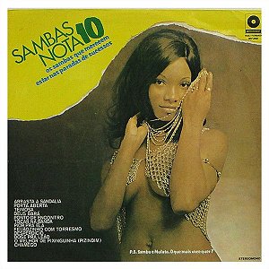 Disco de Vinil Sambas Nota 10 Interprete Varios (1974) [usado]