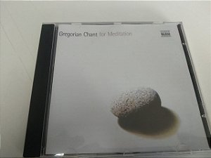 Cd Vários - Gregorian Chant For Meditation Interprete Vários [usado]