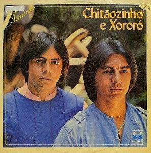 Disco de Vinil Chitãozinho & Xororó - Amante Interprete Chitãozinho & Xororó (1984) [usado]