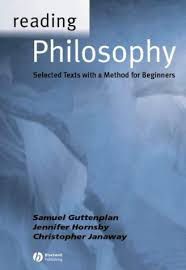 Livro Reading Philosophy: Selected Texts With a Method For Beginners Autor Guttenplan, Samuel (2003) [usado]