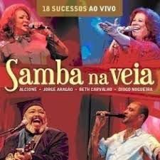 Cd Samba na Veia - 18 Sucessos ao Vivo Interprete Varios [usado]