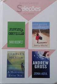 Livro Seleções de Livros - Perversa Confissão/ Uma Garota de Sorte/ a Montanha entre Nós/ Zona Azul Autor Rosenfelt, David e Outros [novo]
