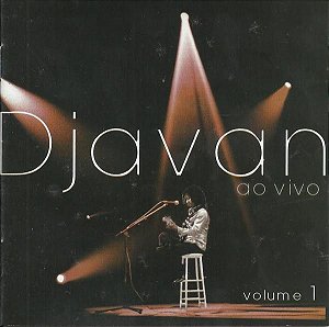 Cd Djavan - ao Vivo Volume 1 Interprete Djavan (2005) [usado]