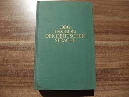 Livro Dbg Lexikon Der Deutschen Sprache Autor Koster, Dr. Rudolf (1969) [usado]