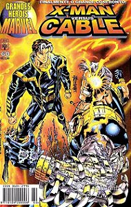 Gibi Grandes Herois Marvel Nº 60 Autor X-man Versus Cable (1998) [usado]