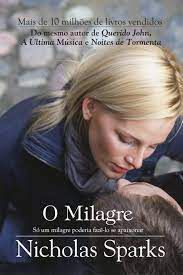 Livro Milagre, o Autor Sparks, Nicholas (2010) [usado]