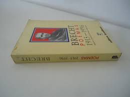 Livro Poemas 1913-1956 Autor Brecht, Bertolt (1986) [usado]