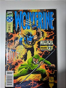 Gibi Wolverine Nº 80 - Formatinho Autor Massacre Fase 12 (1998) [usado]