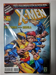 Gibi X-men Nº 130 - Formatinho Autor Wolverine Versus Medula (1999) [usado]