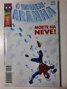 Gibi Homem Aranha Nº 177 - Formatinho Autor Morte na Neve (1998) [usado]