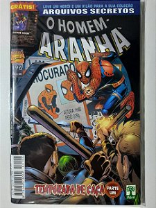 Gibi Homem Aranha Nº 196 - Formatinho Autor Temporada de Caça (1999) [usado]