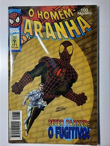 Gibi Homem Aranha Nº 171 - Formatinho Autor Peter Parker - o Fugitivo (1997) [usado]