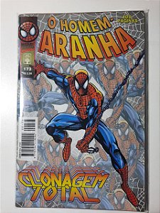 Gibi Homem Aranha Nº 173 - Formatinho Autor Clonagem Total (1997) [usado]