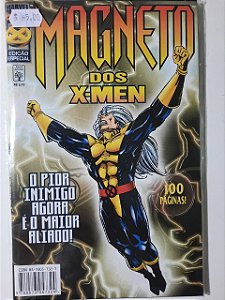Gibi Magneto dos X-men Autor o Pior Inimigo Agora é o Maior Aliado! (1998) [usado]