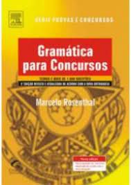 Livro Gramatica para Concursos Autor Rosenthal, Marcelo (2011) [usado]