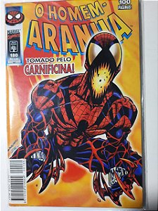 Gibi Homem Aranha Nº 180 - Formatinho Autor Tomado pelo Carnificina (1998) [usado]