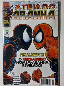 Gibi a Teia do Aranha N° 96 - Formatinho Autor Finalmente! o Verdadeiro Homem-aranha Revelado! (1997) [usado]