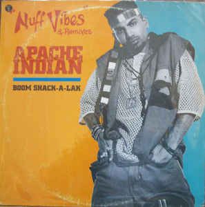Disco de Vinil Apache Indian ‎– Nuff Vibes & Remixes Interprete Apache Indian (1993) [usado]