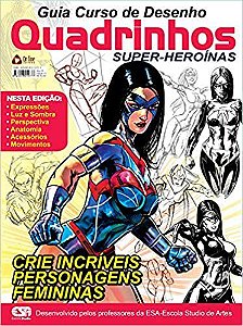 Revista Guia Curso de Desenho Quadrinhos Super-heroinas Autor On Line [usado]