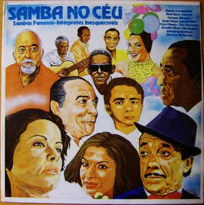 Disco de Vinil Samba no Céu - Sambas Famosos, Intérpretes Inesquecíveis Interprete Vários (1987) [usado]