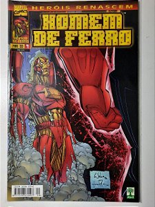 Gibi Homem de Ferro Nº 04 - Herois Renascem Autor Abril (1999) [usado]