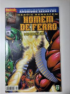Gibi Homem de Ferro Nº 10 - Herois Renascem Autor Abril (1999) [usado]
