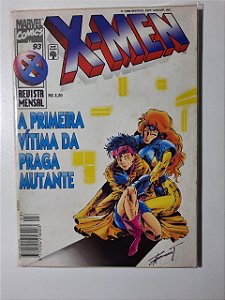 Gibi X-men Nº 93 - Formatinho Autor a Primeira Vítima da Praga Mutante (1996) [usado]