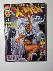 Gibi o Melhor de X-men Nº 01 - Formatinho Autor Uma Epoca Inesquecivel (1996) [usado]