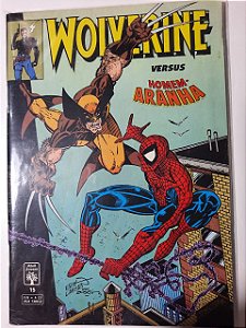 Gibi Wolverine Nº 15 - Formatinho Autor Wolverine Versus Homem Aranha (1993) [usado]