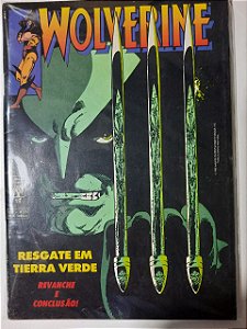 Gibi Wolverine Nº 19 - Formatinho Autor Resgate em Tierra Verde - Revanche e Conclusão! (1993) [usado]