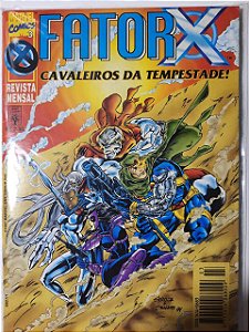 Gibi Fator X Nº 03 - Formatinho Autor Cavaleiros da Tempestade (1997) [usado]
