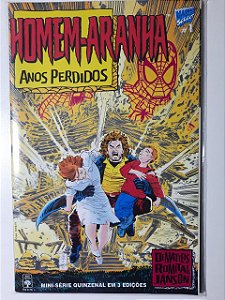 Gibi Homem-aranha Anos Perdidos - Mini-série 3 Ediçoes Autor Minissérie Completa em 3 Edições (1997) [usado]