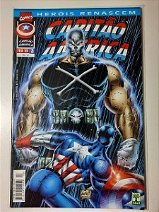 Gibi Capitão América Nº 3 - Herois Renascem Autor Capitão América Nº 3 - Herois Renascem (1999) [usado]
