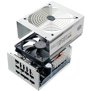 Fonte Cooler Master Mwe Gold V2 Fm 1050W 80 Plus Gold Atx3.0 White Edition - Mpe-A501-Afcag-3Gwo