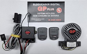 BLOQUEADOR DIGITAL GP PLUS COM Tecnologia Keyless SENSOR DE PRESENCIAL 2 CONTROLES