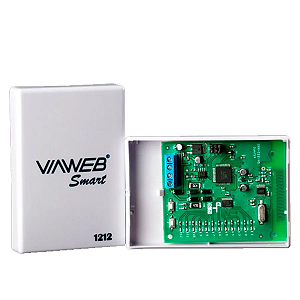 Receptor Rx Smart 1212 System P/ Sensores Sem Fio - Viaweb