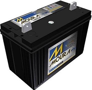Bateria Estacionaria Externa 12V MN2000 105Ah P/ Nobreak - Moura